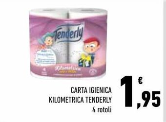 Conad City Carta igienica kilometrica tenderly offerta