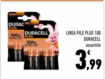 Linea pile plus 100 duracell