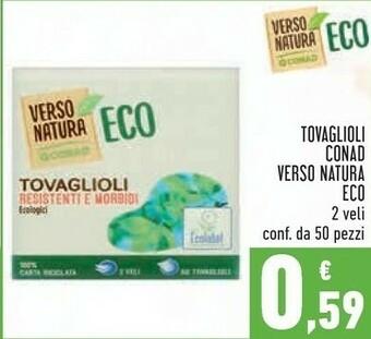 Conad Conad Tovaglioli Verso Natura Eco offerta