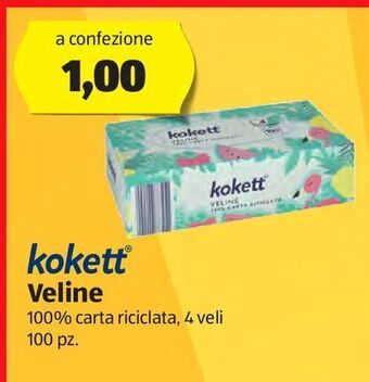 ALDI Kokett Veline 100 pz. offerta