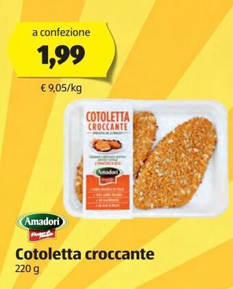 ALDI Cotoletta croccante 220 g offerta