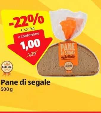 ALDI Pane di segale 500 g offerta