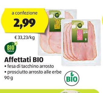 ALDI Affettati bio 90 g offerta