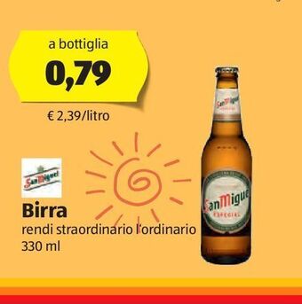 ALDI San Miguel Birra 330 ml offerta