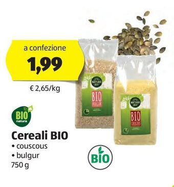 ALDI Cereali Bio 750 g offerta
