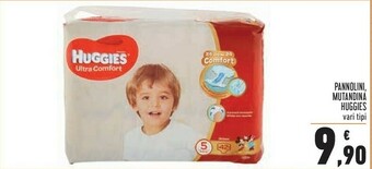 Conad Huggies Pannolini offerta