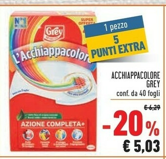 Conad Grey Acchiappacolore offerta