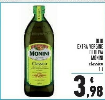 Conad Monini Olio Extravergine Di Oliva offerta