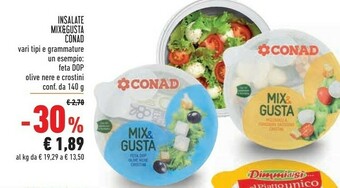 Conad Conad Insalate Mix & Gusta offerta