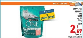 Conad Croccantini Per Gatti offerta