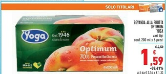 Conad Yoga Optimum 70% Di Pera 1200 G(ml) offerta