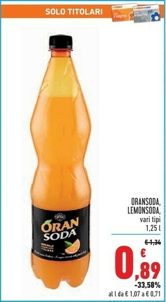 Conad Oransoda offerta