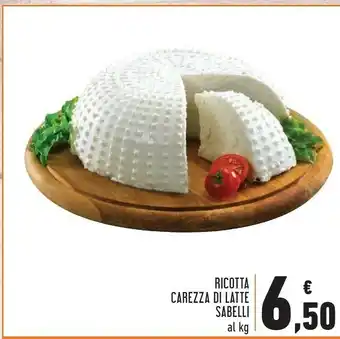 Conad Sabelli Ricotta Carezza Di Latte offerta
