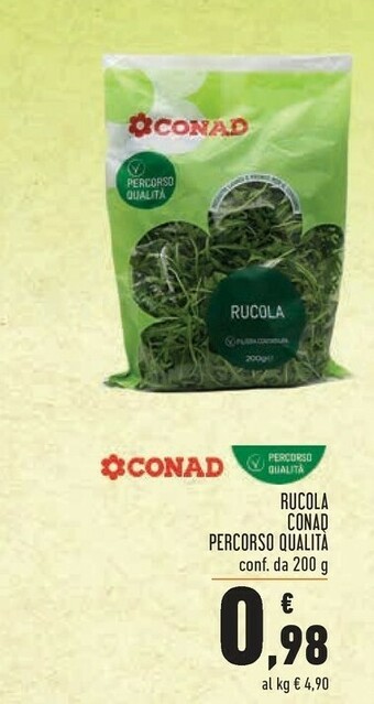 Conad Conad Rucola Percorso Qualità offerta