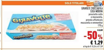 Conad Giravolte Cibi pronti offerta