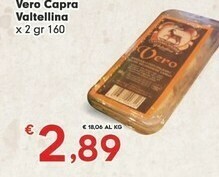 Despar Valtellina Formaggio offerta