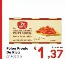 Despar De rica Pomodori pelati offerta
