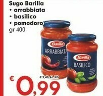 Despar Barilla Sughi per pasta offerta