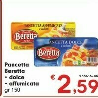 Despar Beretta Pancetta offerta