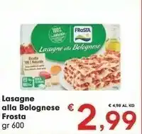 Despar Frosta Cibi pronti offerta