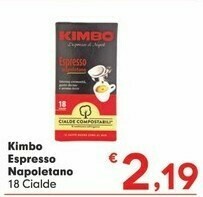 Despar Kimbo Cialde caffè offerta