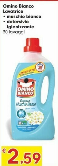Despar Omino Bianco Detersivo lavatrice offerta