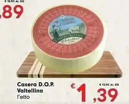 Eurospar Valtellina Formaggio offerta
