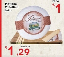 Eurospar Valtellina Formaggio offerta