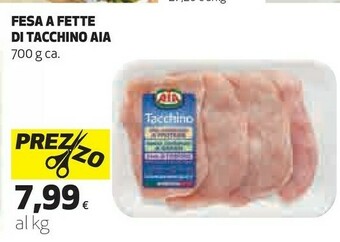 Coop Aia Tacchino offerta