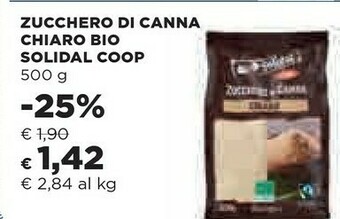 Coop Zucchero di canna offerta