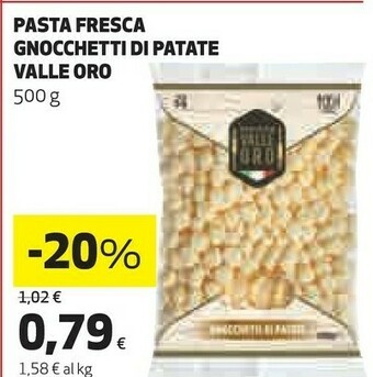 Coop Vallè Gnocchi di patate offerta