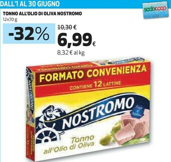 Coop Nostromo Tonno offerta