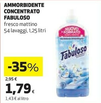 Coop Fabuloso Ammorbidente offerta