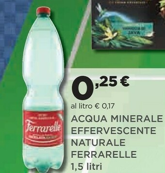 Coop Ferrarelle Acqua offerta