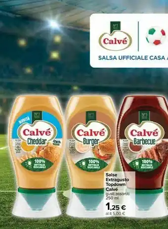 Carrefour Calvè Calvè - Salsa Barbecue Extra Gusto 250 g(ml) offerta