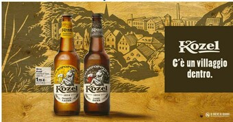 Carrefour Kozel Birra Blonde O Dark offerta