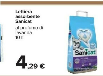 Carrefour Lettiera per gatti offerta
