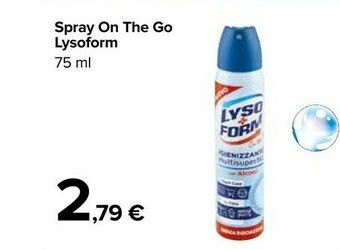 Carrefour Lysoform Pulizia bagno offerta