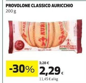 Coop Auricchio Provolone offerta