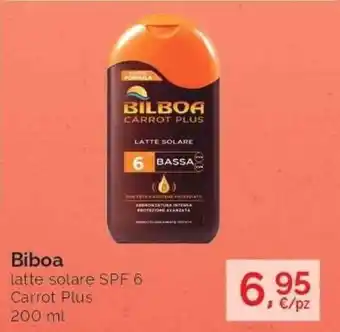 Prodet Biboa latte solare SPF 6 Carrot Plus 200ml offerta