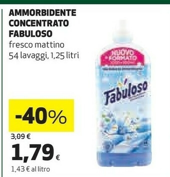 Coop Fabuloso Ammorbidente offerta