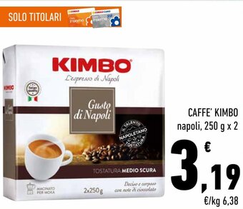 Conad Superstore Caffè kimbo 250 g x 2 offerta