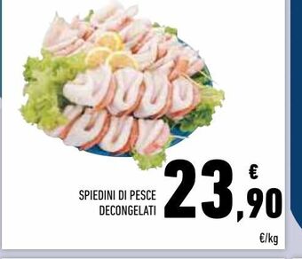 Conad Superstore Spiedini di pesce decongelati offerta