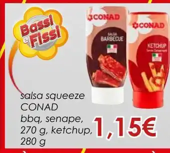 Conad Superstore Salse squeeze conad offerta