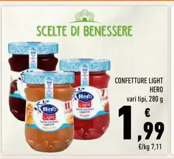 Conad Superstore Confetture light hero offerta