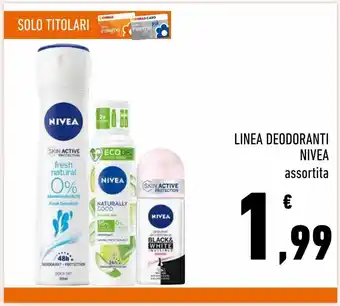 Conad Superstore Linea deodorante nivea offerta