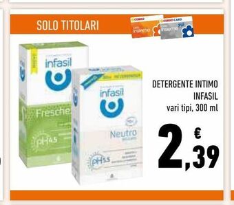 Conad Superstore Detergente intimo infasil offerta