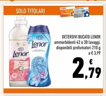 Conad Superstore Detersivi bucato lenor offerta