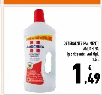 Conad Superstore Detergente pavimenti amuchina offerta