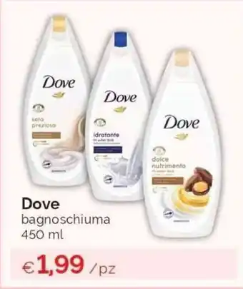 Dove bagnoschiuma 450ml